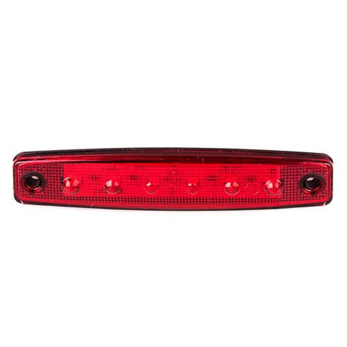 Повторювач габариту (палець) 6 LED 12/24V червоний (TH-610-red) TH-610-red фото