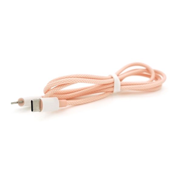 Кабель iKAKU KSC-723 GAOFEI PD60W smart fast charging cable (Type-C to Lightning), Pink, довжина 1м, BOX KSC-723-TC-L-P фото