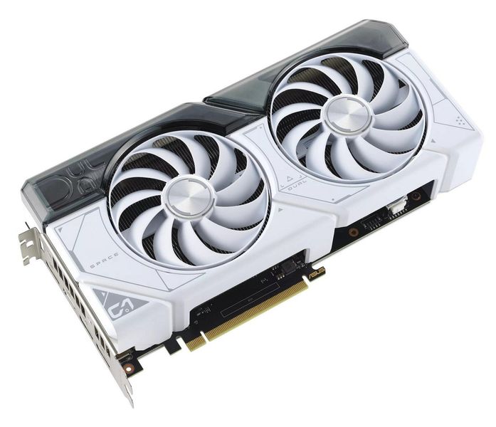 Відеокарта GF RTX 4070 Super 12GB GDDR6X Dual White Asus (DUAL-RTX4070S-12G-WHITE) DUAL-RTX4070S-12G-WHITE фото