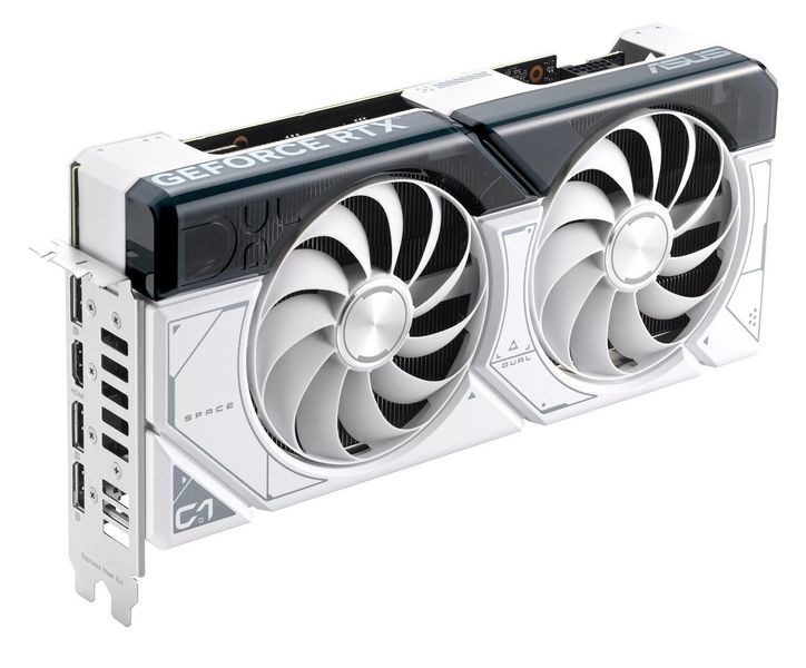 Відеокарта GF RTX 4070 Super 12GB GDDR6X Dual White Asus (DUAL-RTX4070S-12G-WHITE) DUAL-RTX4070S-12G-WHITE фото