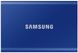 Накопичувач зовнішній SSD 2.5" USB 2.0TB Samsung T7 Indigo Blue (MU-PC2T0H/WW) MU-PC2T0H/WW фото 1