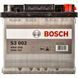Аккумулятор Bosch 45Ah-12v BOSCH (S3002) (207x175x190),R,EN400 0092S30020 фото 1