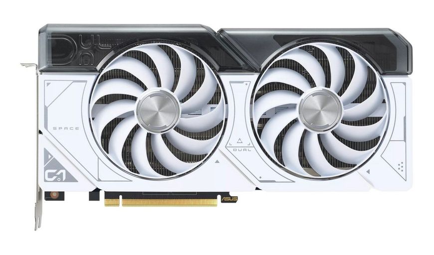 Відеокарта GF RTX 4070 Super 12GB GDDR6X Dual White Asus (DUAL-RTX4070S-12G-WHITE) DUAL-RTX4070S-12G-WHITE фото