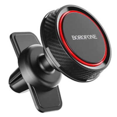 Тримач автомобільний Borofone BH12 Magnetic Black (BH12B) BH12B фото