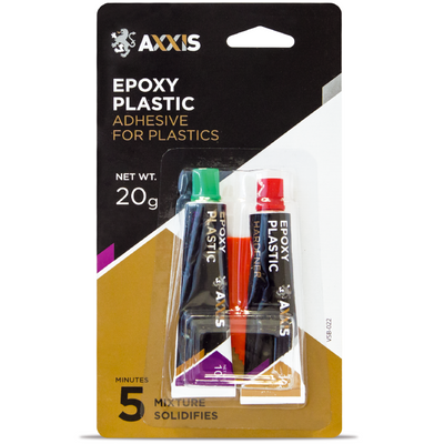 Клей для пластмасс Axxis Epoxy-Plastic 20 г (VSB-022) VSB-022 фото