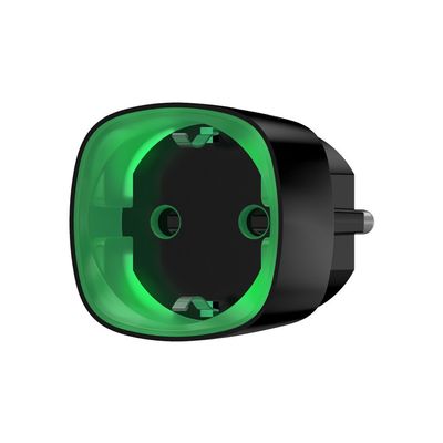 Радіокерована розумна розетка з лічильником енергоспоживання Ajax Socket black Socket black фото