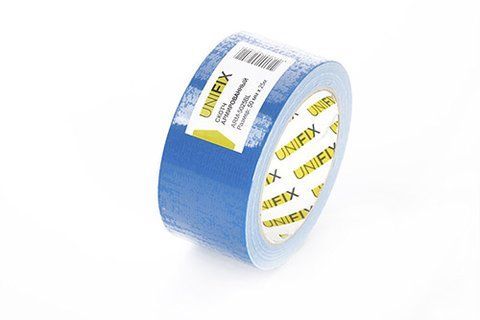 Стрічка клейка армована синя 50мм*25м UNIFIX ARM-5025BL фото товару