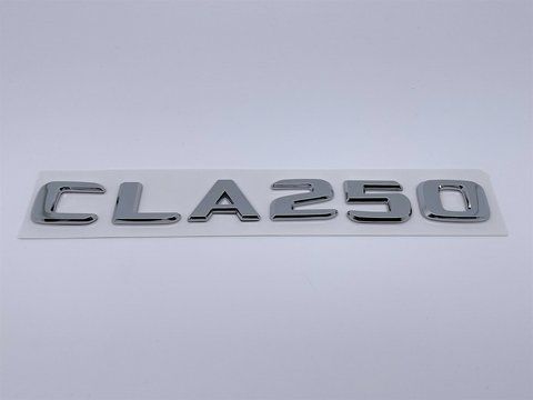 Емблема напис CLA250 кришки багажника Mercedes-Benz (Мерседес) meb036 фото товару