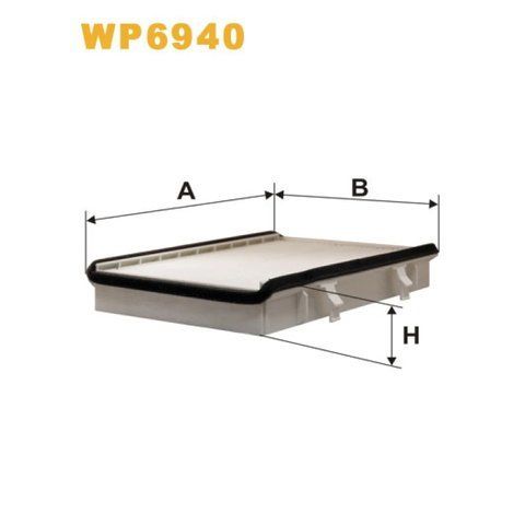 Фільтр салона Volkswagen Passat (35I) Wix Filters (WP6940) WP6940 фото товара