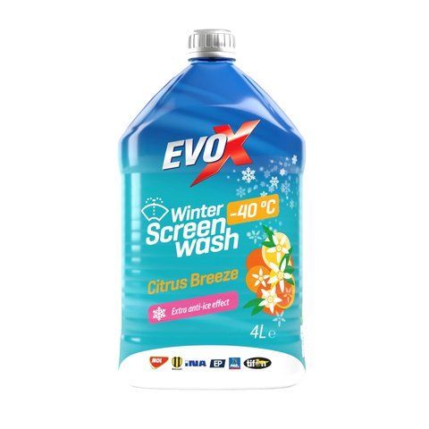 Омивач скла EVOX WINTER CITRUS BR. -40 &deg;С 4 л 268026 фото товару