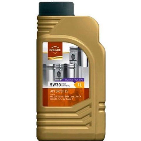 Масло моторне Brexol Ultra Plus GN 5W30 API SN/CF LS каністра 1 л (48391051001) 48391051001 фото товару