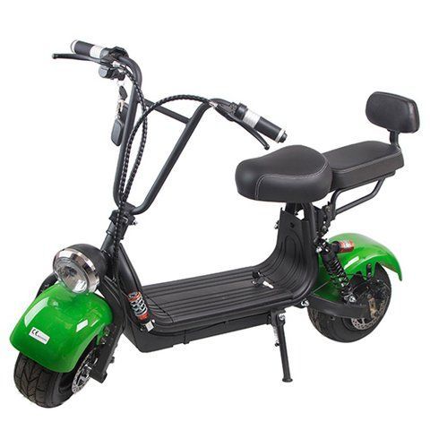 Электроскутер Citycoco Light 1000W, 48V12Ah, Green (r804q/1000Gn) r804q/1000Gn фото товара