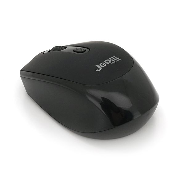 Миша бездротова JEDEL W380+, 1000DPI, Black, 2.4GHZ, акумулятор, Box JEDEL W380+ фото
