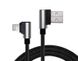 Кабель REAL-EL Premium USB - Lightning (M/M), 1 м, чорний (EL123500034) EL123500034 фото 1