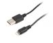 Кабель Cablexpert USB - Lightning (M/M), 1 м, Black (CC-USB2-AMLM-1M) CC-USB2-AMLM-1M фото 1