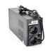 ДБЖ Ritar E-RTM500 (300W) ELF-L, LED, AVR, 2st, 2xSCHUKO socket, 1x12V7Ah, metal Case. Q4 (365*130*210) 4,8 кг (310*85*140) E-RTM500L фото 2