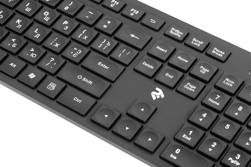 Комплект (клавіатура, мишка) бездротовий 2E MK420 (2E-MK420WB) Black 2E-MK420WB фото