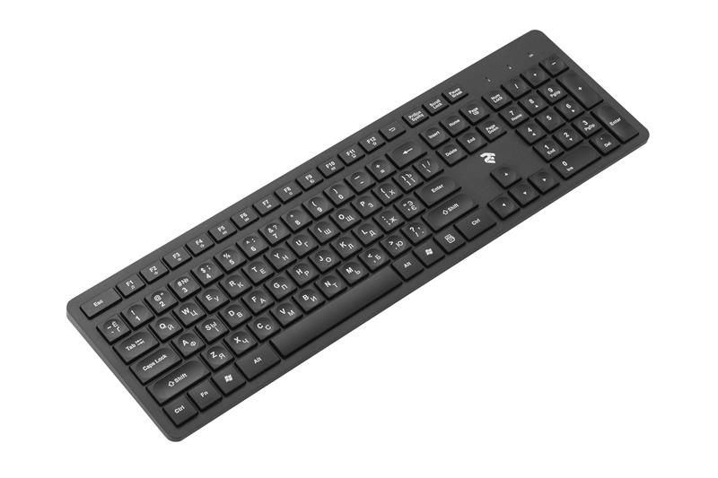 Комплект (клавіатура, мишка) бездротовий 2E MK420 (2E-MK420WB) Black 2E-MK420WB фото