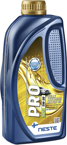 Олива моторна синтетична NESTE Pro C2/С3 5W30_1л (API SN, SM; ACEA C2/C3;MB 229.52;BMW Longlife -04) СТ-00056629 фото товару