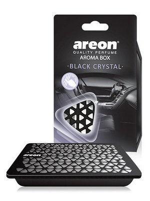 Ароматизатор AREON Aroma Box Чорний кристал банка (під сидіння) 077246 фото