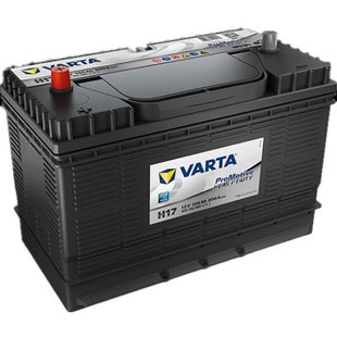 Акумулятор 105Ah-12v VARTA PM Black(H17) (330х172х240), L,EN800 клеми по центру 605102080 фото