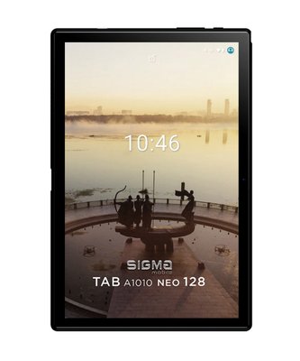 Планшет Sigma mobile Tab A1010 Neo 4/128GB 4G Dual Sim Black+чохол-книжка TAB A1010 Neo 4/128GB Black фото