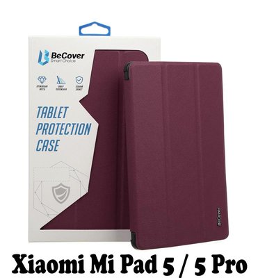 Чохол-книжка BeCover Smart для Xiaomi Mi Pad 5/5 Pro Red Wine (707580) 707580 фото