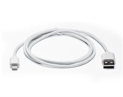 Кабель REAL-EL USB - Lightning (M/M), 1 м, білий (EL123500033) EL123500033 фото