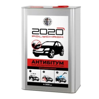 Polychrom 2020 Засіб для видалення бітумних плям "АНТИБІТУМ", 4л. (6582) 6582 фото