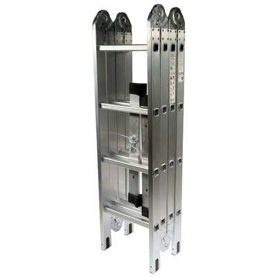 Лестница алюминиевая Axxis трансформер 4х4 4,7 MAX 150 кг (ax-803) ax-803 фото