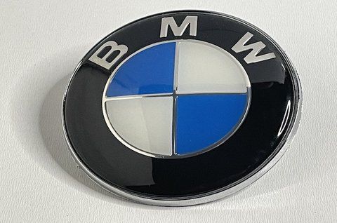 Эмблема на капот BMW 82 mm Хром (51148132375, 51141872 324, 51141866629) bmw007 фото товара