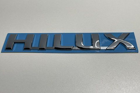 Емблема напис HILUX на Toyota 190x33 mm (хром) toy013 фото товару