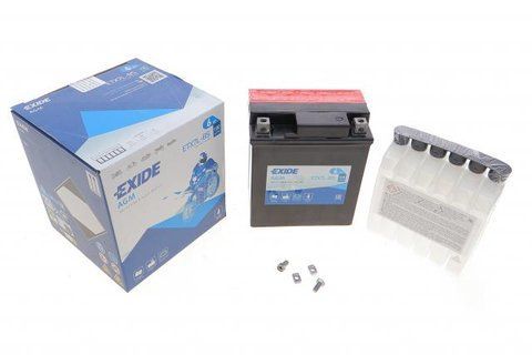 Аккумулятор 6Ah-12v Exide AGM (ETX7L-BS) (113х70х130) R, EN100 ETX7L-BS фото товара