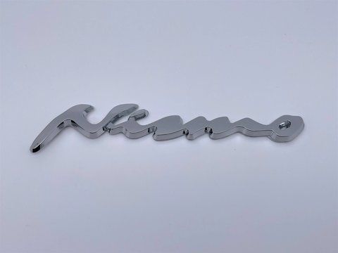 Емблема шильдик логотип напис NISMO на кришку багажника Nissan (Нісан) 155*35 мм (Хром) nis020 фото товару