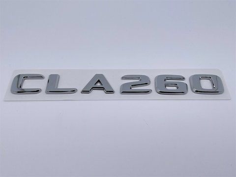 Емблема напис CLA260 кришки багажника Mercedes-Benz (Мерседес) meb037 фото товару