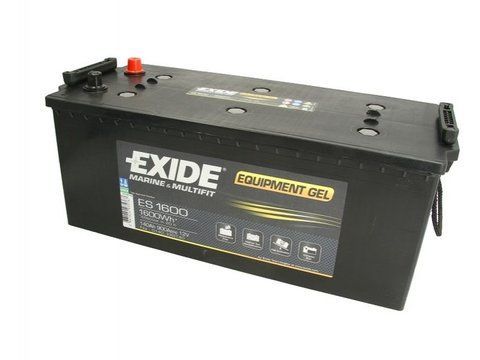 Акумулятор 140Аh(1600wh)-12v Exide GEL (513х223х223), полярність зворотня (3),EN900 гелевий ES1600 фото товара