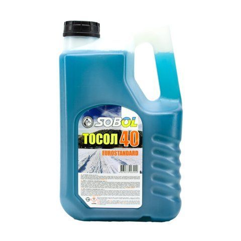 Рідина охолоджуюча Sobol А-40 Євро прозора 5 л (А40М -5 Euro) 000000000109728 фото товара