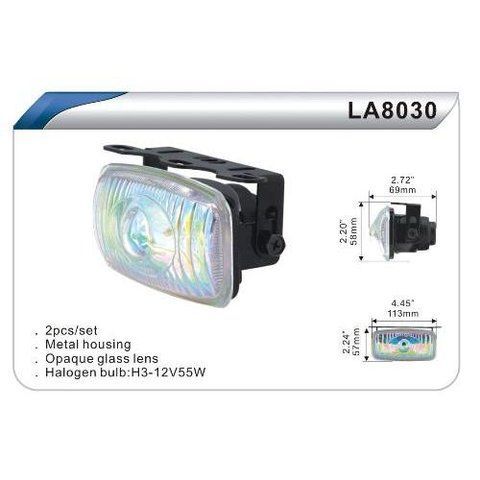 Фара додаткова DLAA 8030-BL/H3-12V-55W/113*57мм (LA 8030-BL) LA 8030-BL фото товару