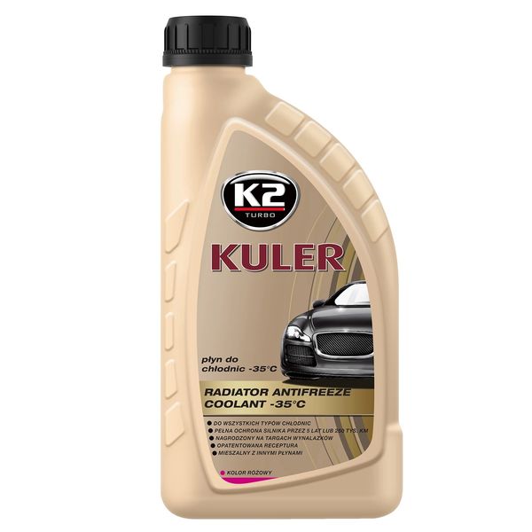 Рідина охолоджуюча K2 Kuler Long Life -35 °C G13 рожева 1 л (T201R) K20238 фото