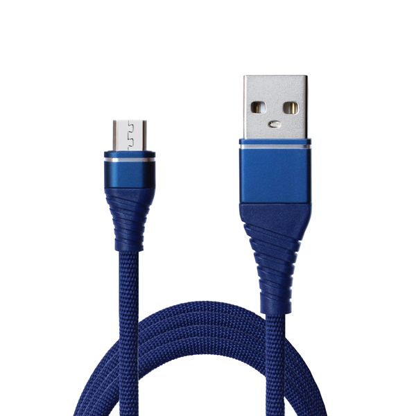 Кабель Grand-X USB - micro USB (M/M), Cu, 2.1 A, 1.2 м, Blue (NM012BL) NM012BL фото