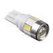 Лампа PULSO/габаритная/LED T10/W2.1x9.5d/W5W/6SMD-5630/12v/1w/240lm White with lens (LP-142446) LP-142446 фото 1