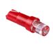 Лампа PULSO/габаритна/LED T5/1SMD-3030/24v/0.5w/3lm Red (LP-240318) LP-240318 фото 1