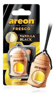Ароматизатор AREON Fresco Чорна ваніль (підвіска з рідиною) 077177 фото