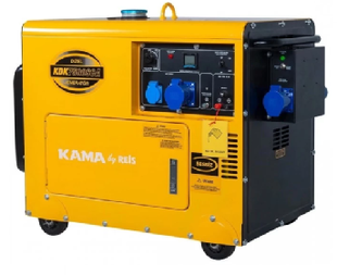 Генератор дизельный KDK7500SCA, 6.9KVA, однофазный 230V KDK7500SCA фото