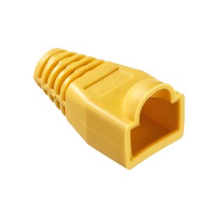 Ковпачок ізолюючий Merlion RJ-45 Yellow (100 шт / уп.) CPRJ45ML-YW фото