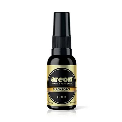 Освіжувач повітря AREON Perfume Black Force Gold 30 ml (PBL01) PBL01 фото