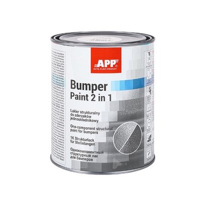APP Фарба бамперна Bumper Paint, сіра1.0l (020802) 020802 фото