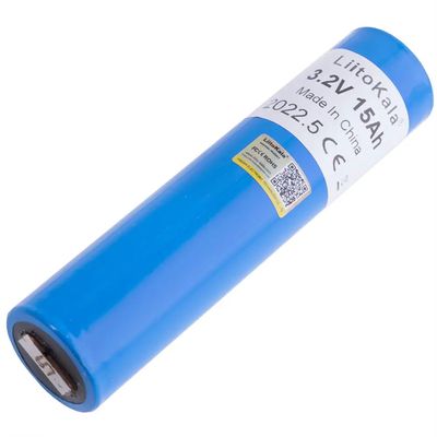 Літій-залізо-фосфатний аккумулятор 18500 LiFePO4 LiitoKala-33140, 15Ah, 3.2V, Blue LiitoKala-33140 фото