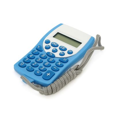 Калькулятор Small KEENLY KK-1880, 25 кнопок, розміри 140*110*30мм, Blue, OEM KK-1880 фото