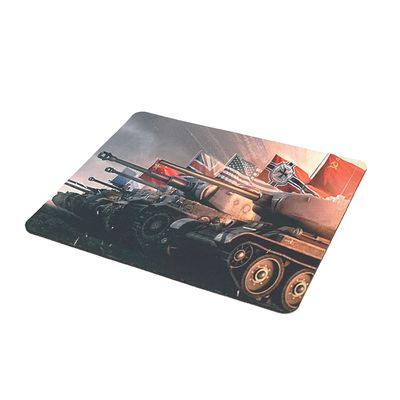 Килимок 180*220 тканинний World of Tanks, товщина 3 мм, колір Grey, Пакет YT-WOT/1822 фото